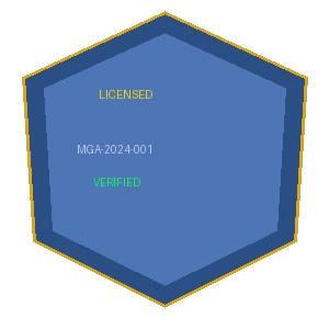 澳门东方体育博彩牌照认证徽章